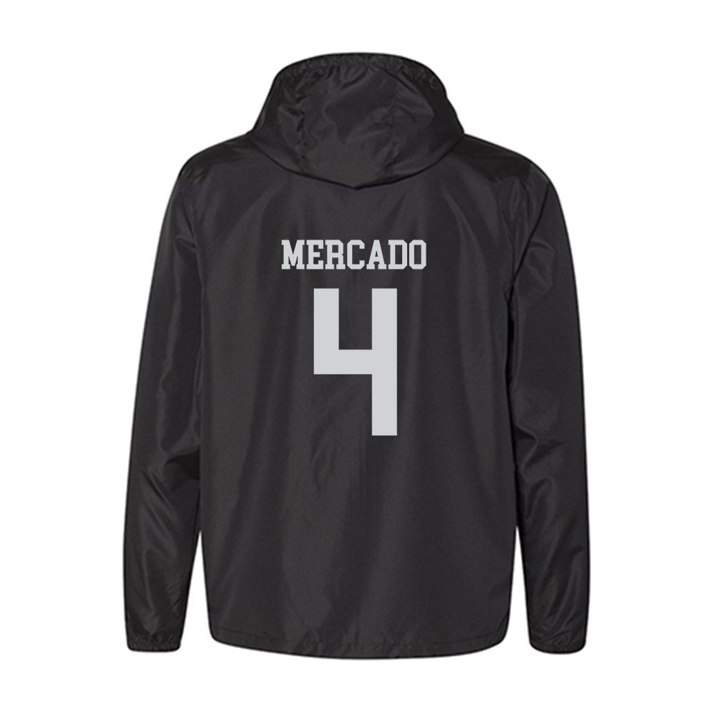 William & Mary - NCAA Women's Basketball : Arianna Mercado - Classic Shersey Windbreaker-1