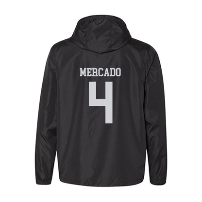 William & Mary - NCAA Women's Basketball : Arianna Mercado - Classic Shersey Windbreaker-1