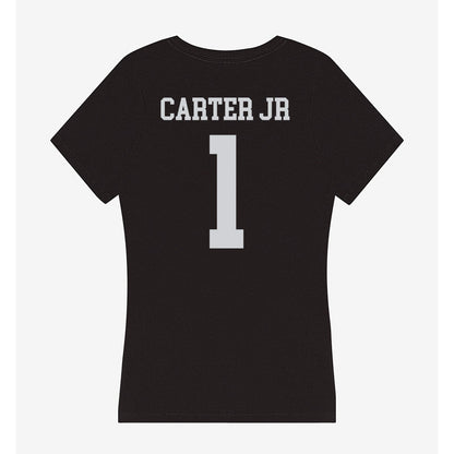 William & Mary - NCAA Men's Basketball : Brian Carter Jr - Classic Shersey Women's V-Neck T-Shirt-1