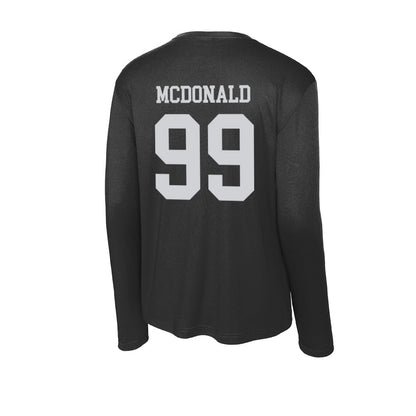 William & Mary - NCAA Football : Nathaniel McDonald - Classic Shersey Activewear Long Sleeve T-Shirt-1
