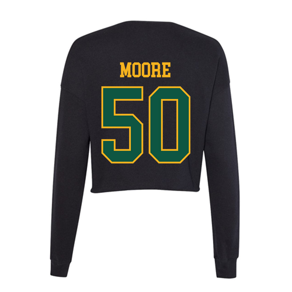 William & Mary - NCAA Baseball : Blake Moore - Women's Cropped Crew Fleece-1