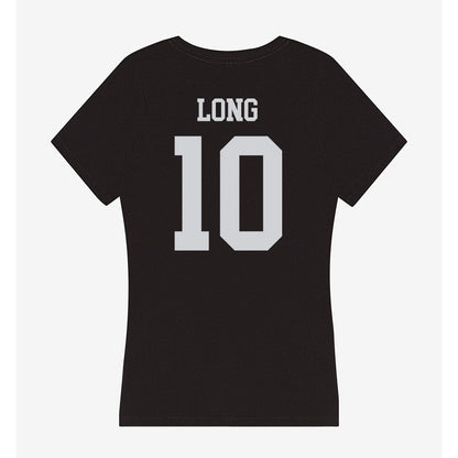 William & Mary - NCAA Women's Basketball : Marley Long - Classic Shersey Women's V-Neck T-Shirt-1