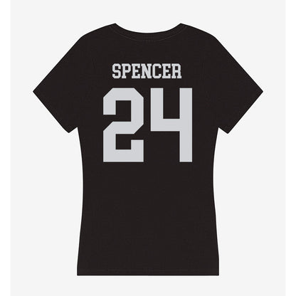 William & Mary - NCAA Men's Basketball : Kaleb Spencer - Classic Shersey Women's V-Neck T-Shirt-1