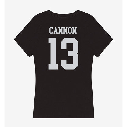 William & Mary - NCAA Football : Trevon Cannon - Classic Shersey Women's V-Neck T-Shirt-1