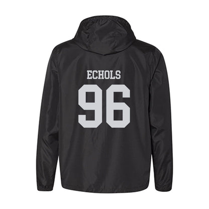 William & Mary - NCAA Football : Brady Echols - Classic Shersey Windbreaker-1
