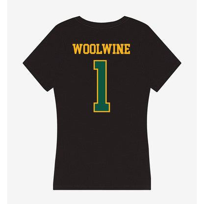 William & Mary - NCAA Baseball : Jackson Woolwine - Women's V-Neck T-Shirt-1