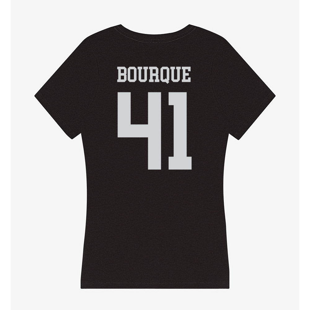 William & Mary - NCAA Baseball : Tom Bourque - Classic Shersey Women's V-Neck T-Shirt-1