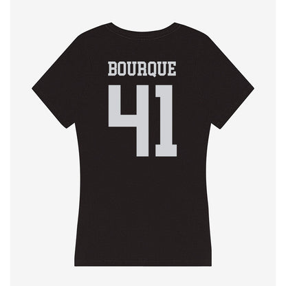 William & Mary - NCAA Baseball : Tom Bourque - Classic Shersey Women's V-Neck T-Shirt-1