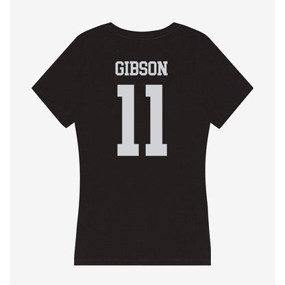 William & Mary - NCAA Women's Basketball : Aislinn Gibson - Classic Shersey Women's V-Neck T-Shirt-1
