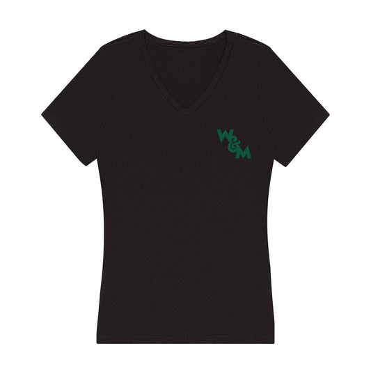 William & Mary - NCAA Football : Impact McDaniel - Classic Shersey Women's V-Neck T-Shirt-0