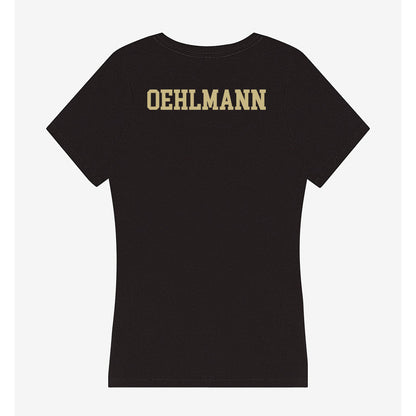 Charleston - NCAA Equestrian : Abby Oehlmann - Women's V-Neck T-Shirt-1