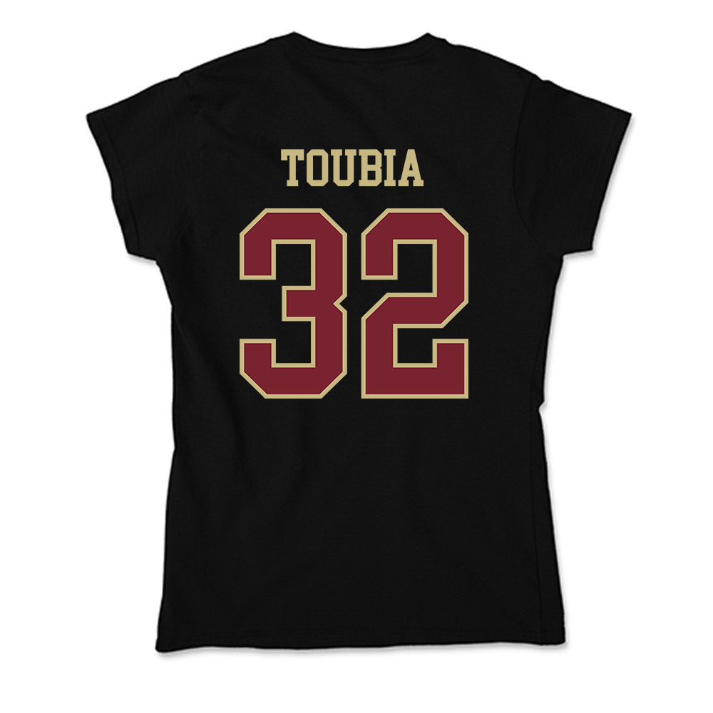 Charleston - NCAA Women's Soccer : Caitlyn Toubia - Soft Style Women’s T-Shirt-1