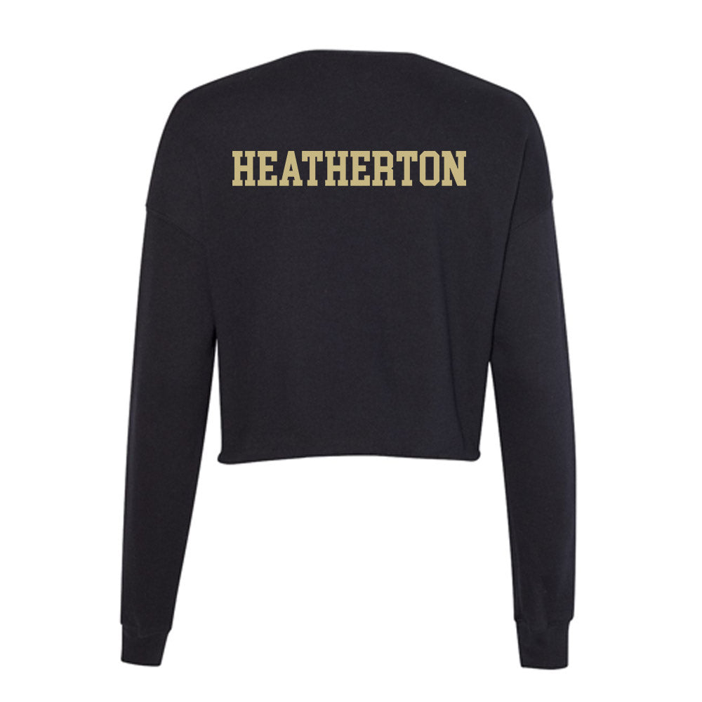 Charleston - NCAA Equestrian : Emma Heatherton - Women's Cropped Crew Fleece-1