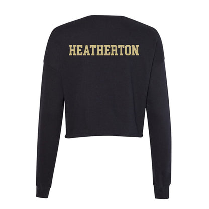 Charleston - NCAA Equestrian : Emma Heatherton - Women's Cropped Crew Fleece-1