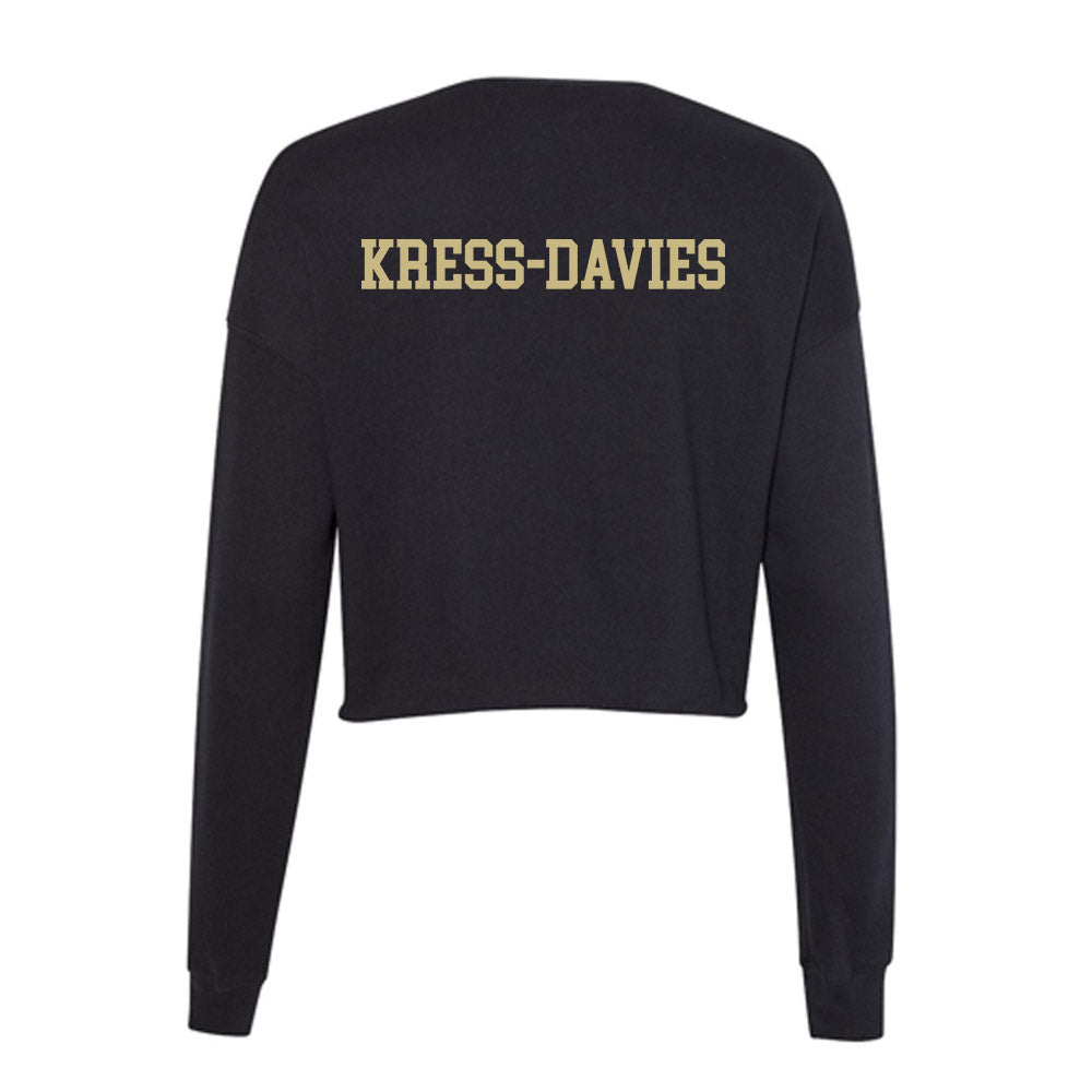 Charleston - NCAA Equestrian : Lily Kress-Davies - Women's Cropped Crew Fleece-1