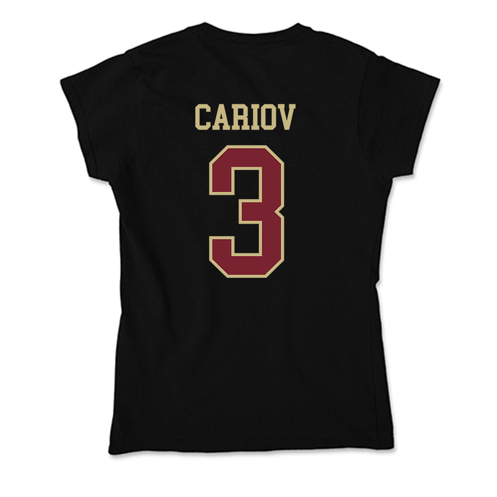 Charleston - NCAA Women's Tennis : Sia Cariov - Soft Style Women’s T-Shirt-1