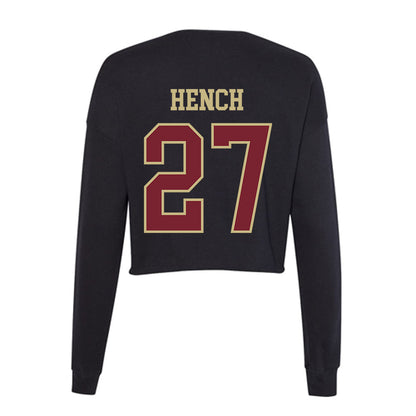Charleston - NCAA Baseball : Ryan Hench - Women's Cropped Crew Fleece-1