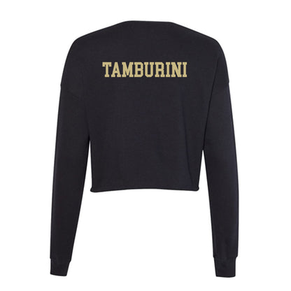 Charleston - NCAA Equestrian : Cece Tamburini - Women's Cropped Crew Fleece-1