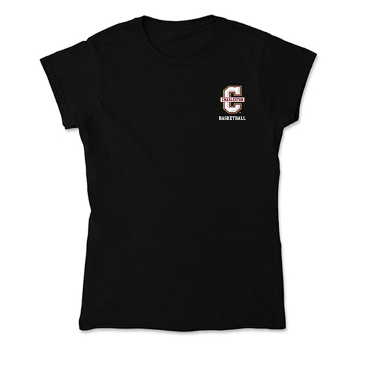Charleston - NCAA Men's Basketball : Will Mortimore - Soft Style Women’s T-Shirt-0