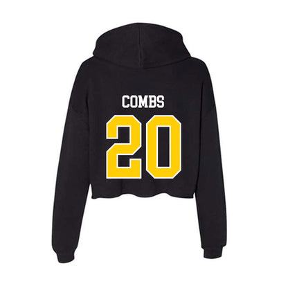 Centre College - NCAA Women's Basketball : Isabelle Combs - Women's Crop Fleece Hoodie-1
