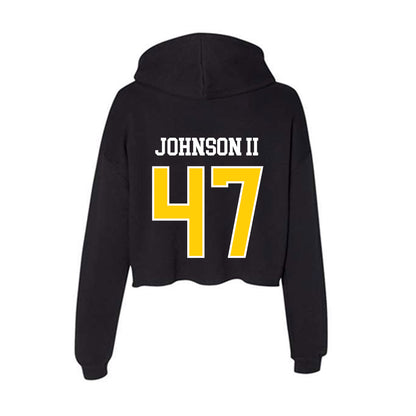 Centre College - NCAA Football : Deuce Johnson II - Classic Shersey Women's Crop Fleece Hoodie-1