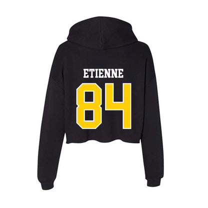 Centre College - NCAA Football : Jaiden Etienne - Women's Crop Fleece Hoodie-1
