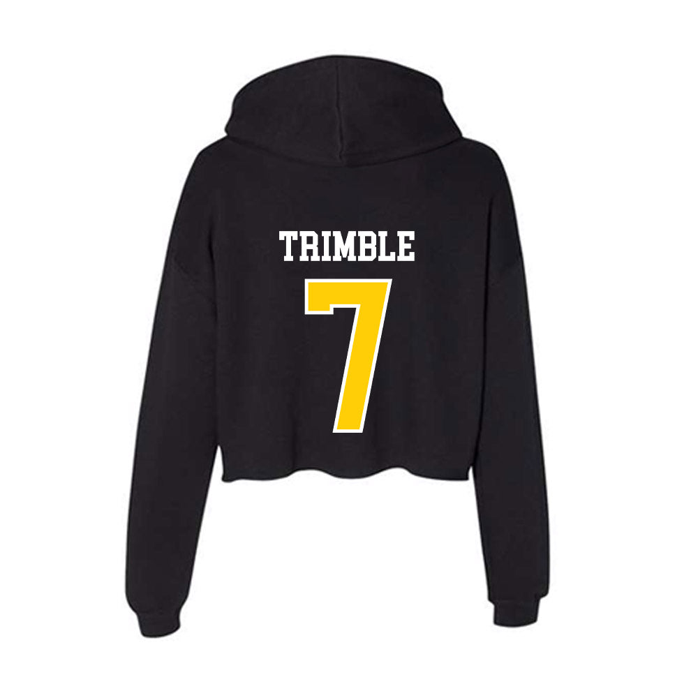Centre College - NCAA Football : Mason Trimble - Classic Shersey Women's Crop Fleece Hooded Sweatshirt-1