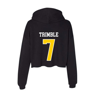 Centre College - NCAA Football : Mason Trimble - Classic Shersey Women's Crop Fleece Hooded Sweatshirt-1