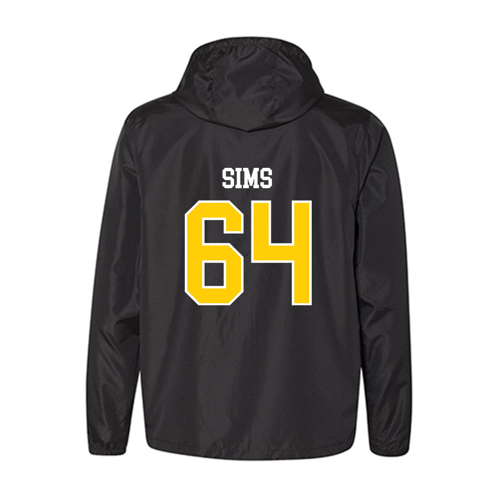 Centre College - NCAA Football : Walker Sims - Classic Shersey Windbreaker-1