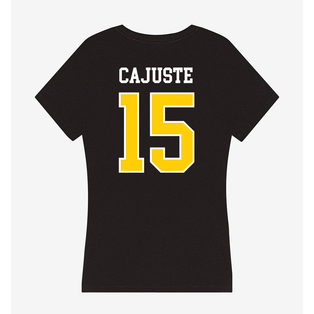 Centre College - NCAA Men's Soccer : Ethan Cajuste - Women's V-Neck T-Shirt-1