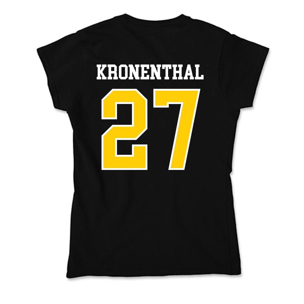 Centre College - NCAA Women's Soccer : Alexis Kronenthal - Soft Style Women’s T-Shirt-1