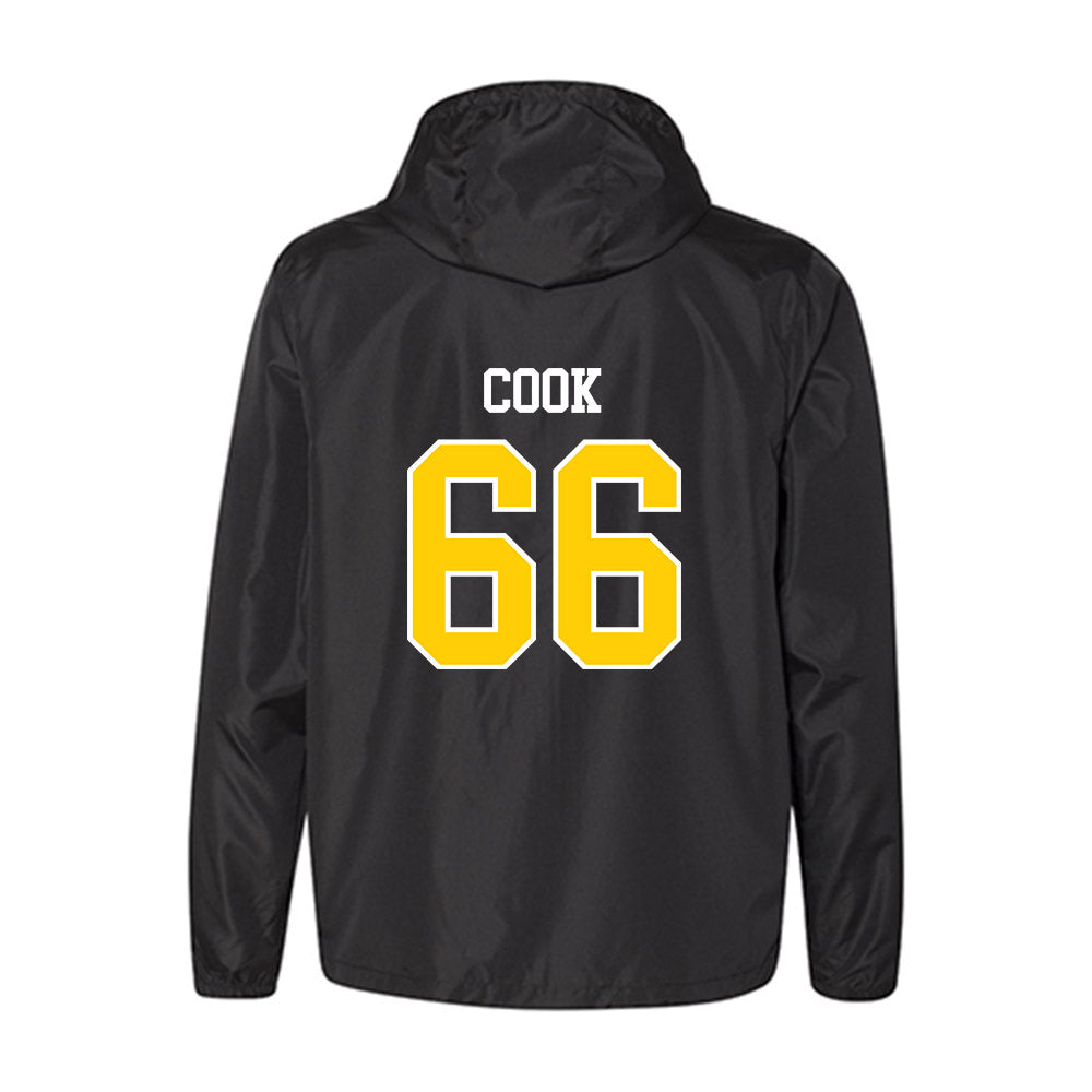 Centre College - NCAA Football : Brody Cook - Classic Shersey Windbreaker-1