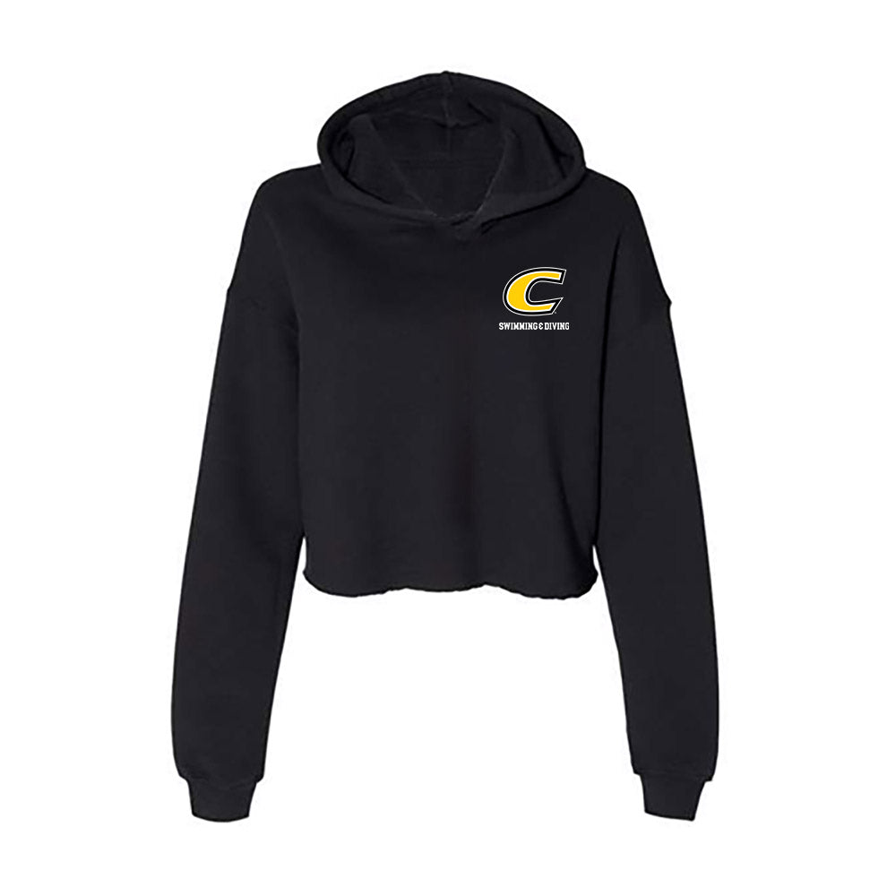 Centre College - NCAA Men's Swimming & Diving : Hamza Hosny - Classic Shersey Women's Crop Fleece Hoodie-0