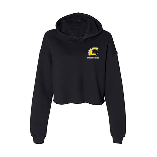 Centre College - NCAA Women's Swimming & Diving : Abigail Jacobs - Women's Crop Fleece Hoodie-0