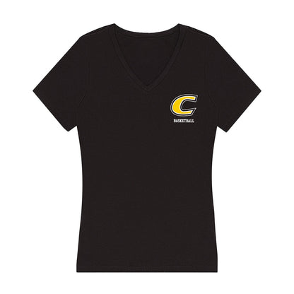 Centre College - NCAA Men's Basketball : Max Burtner - Women's V-Neck T-Shirt-0