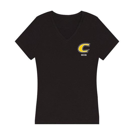 Centre College - NCAA Women's Soccer : Ashlyn Miles - Women's V-Neck T-Shirt-0