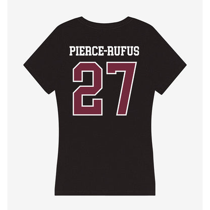 FDU - NCAA Women's Soccer : Mya Pierce-Rufus - Women's V-Neck T-Shirt-1
