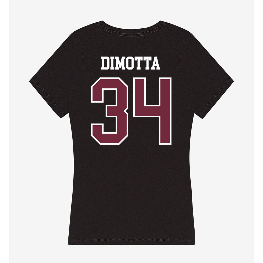 FDU - NCAA Baseball : Joey DiMotta - Women's V-Neck T-Shirt-1