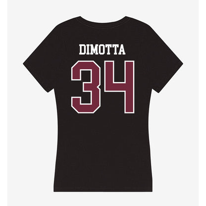 FDU - NCAA Baseball : Joey DiMotta - Women's V-Neck T-Shirt-1