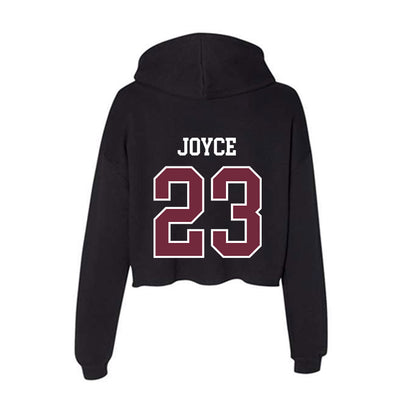 FDU - NCAA Women's Volleyball : Madeline Joyce - Women's Crop Fleece Hoodie-1