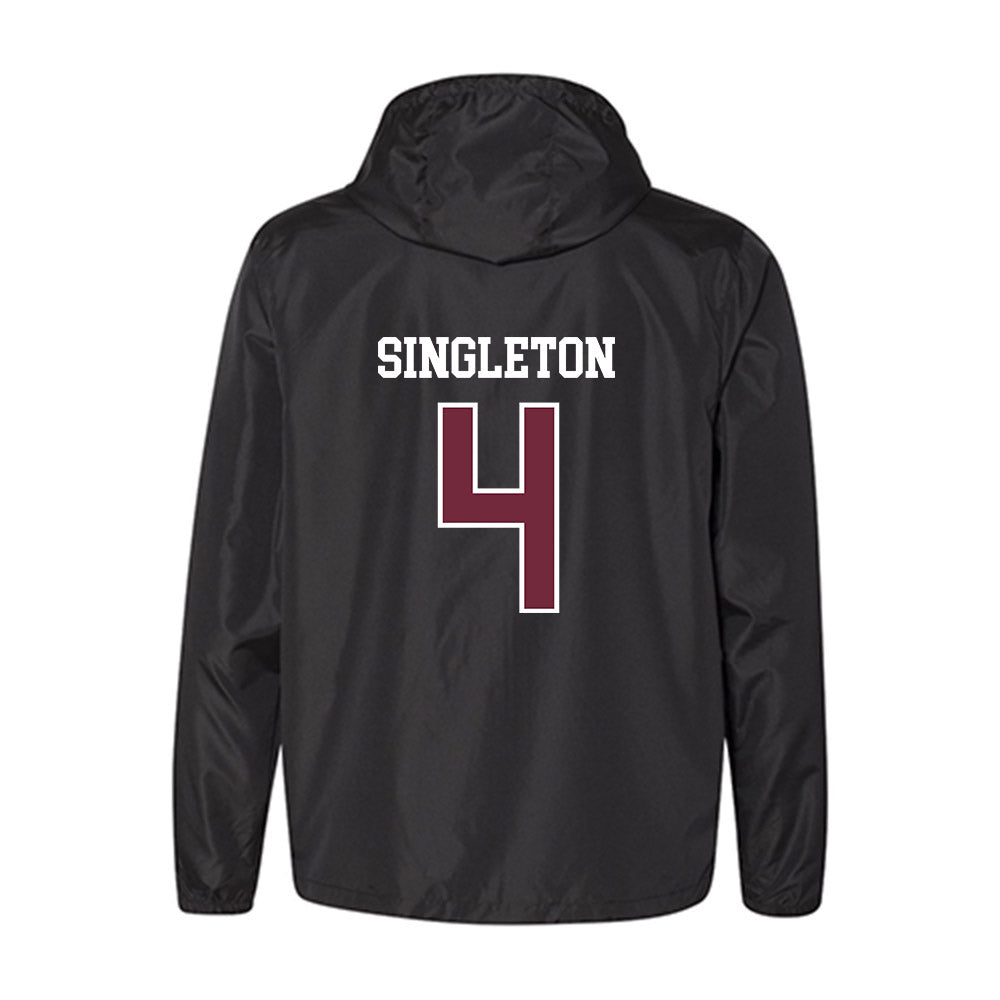 FDU - NCAA Men's Basketball : Grant Singleton - Windbreaker-1