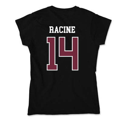 FDU - NCAA Men's Basketball : Pier-Olivier Racine - Soft Style Women’s T-Shirt-1