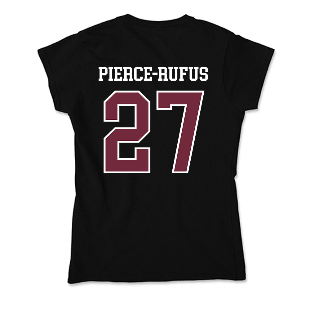 FDU - NCAA Women's Soccer : Mya Pierce-Rufus - Soft Style Women’s T-Shirt-1