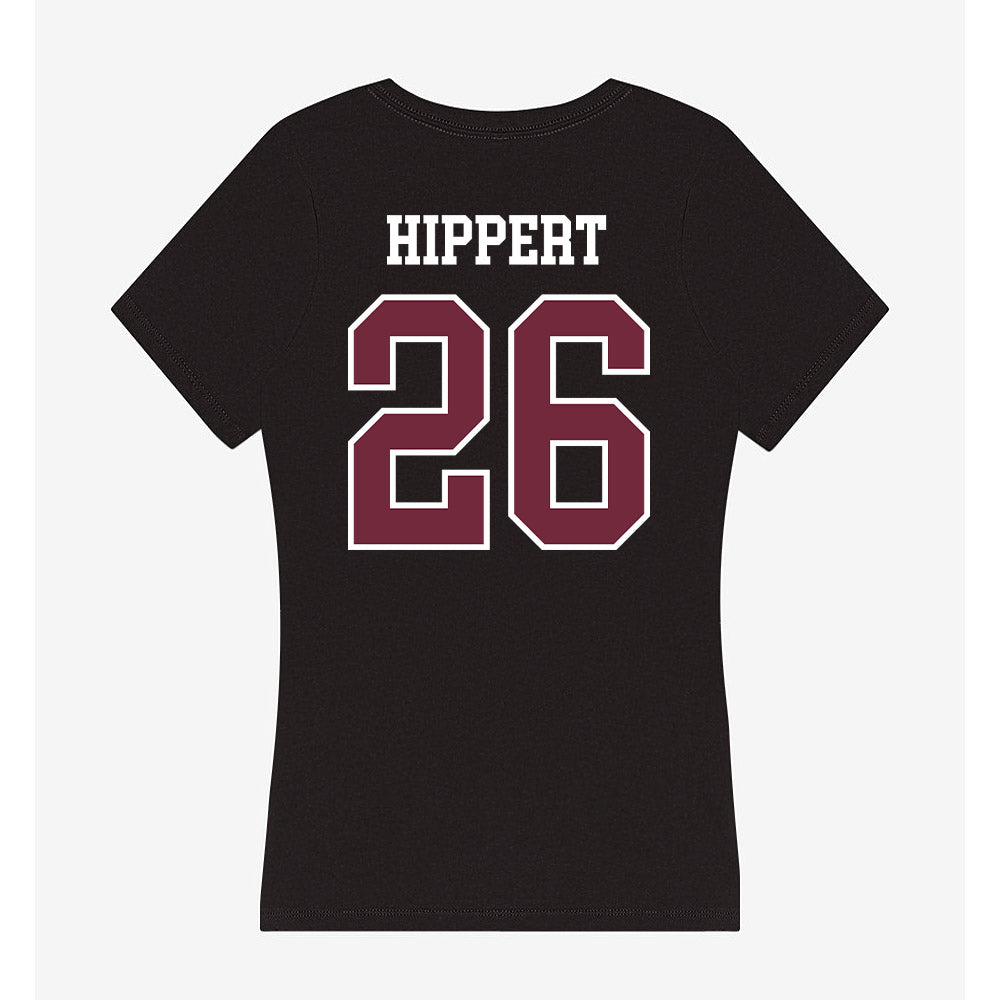 FDU - NCAA Women's Lacrosse : Kendal Hippert - Women's V-Neck T-Shirt-1