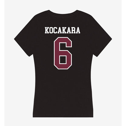 FDU - NCAA Women's Volleyball : Nihal Kocakara - Women's V-Neck T-Shirt-1