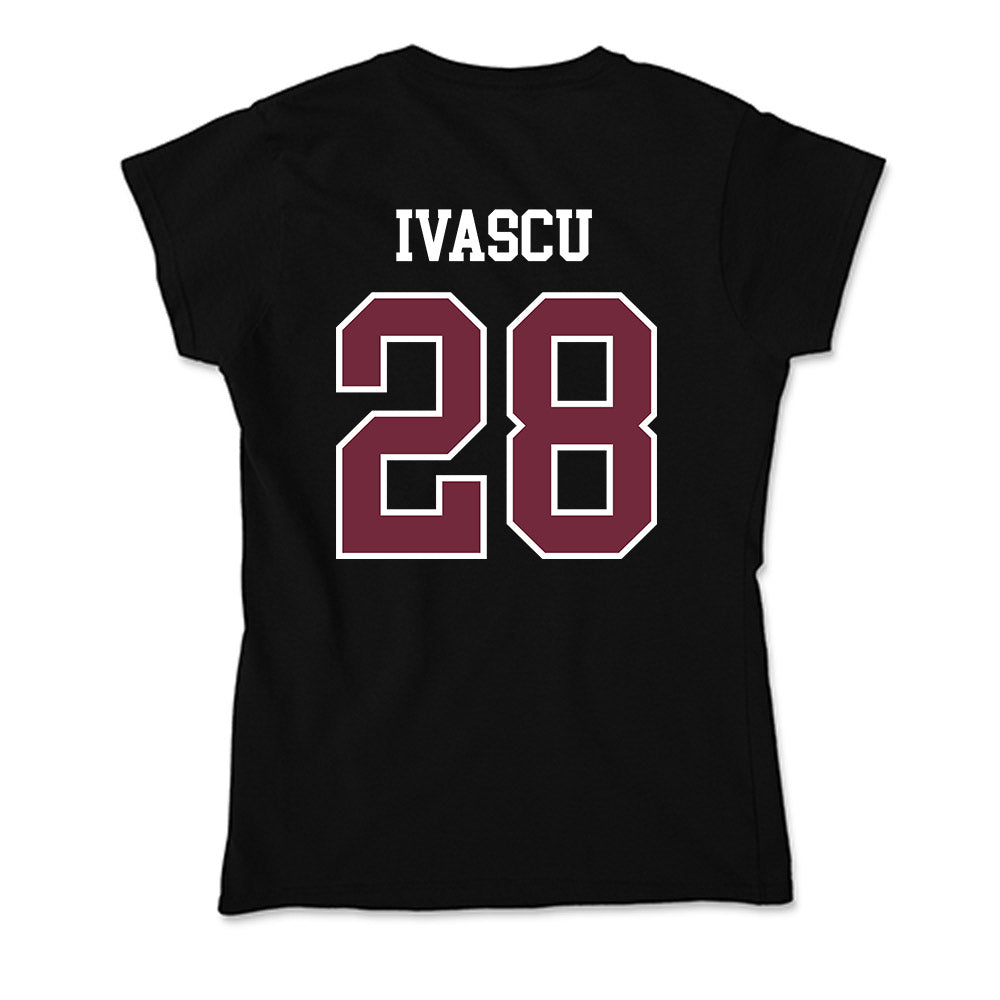 FDU - NCAA Men's Soccer : David Ivascu - Soft Style Women’s T-Shirt-1