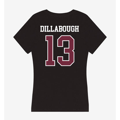 FDU - NCAA Women's Lacrosse : Karly Dillabough - Women's V-Neck T-Shirt-1