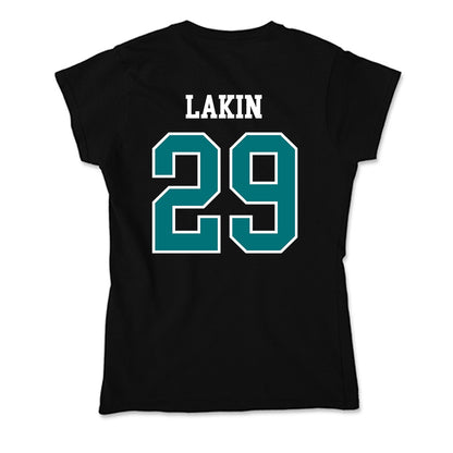 Coastal Carolina - NCAA Women's Soccer : Katie Lakin - Soft Style Women’s T-Shirt-1