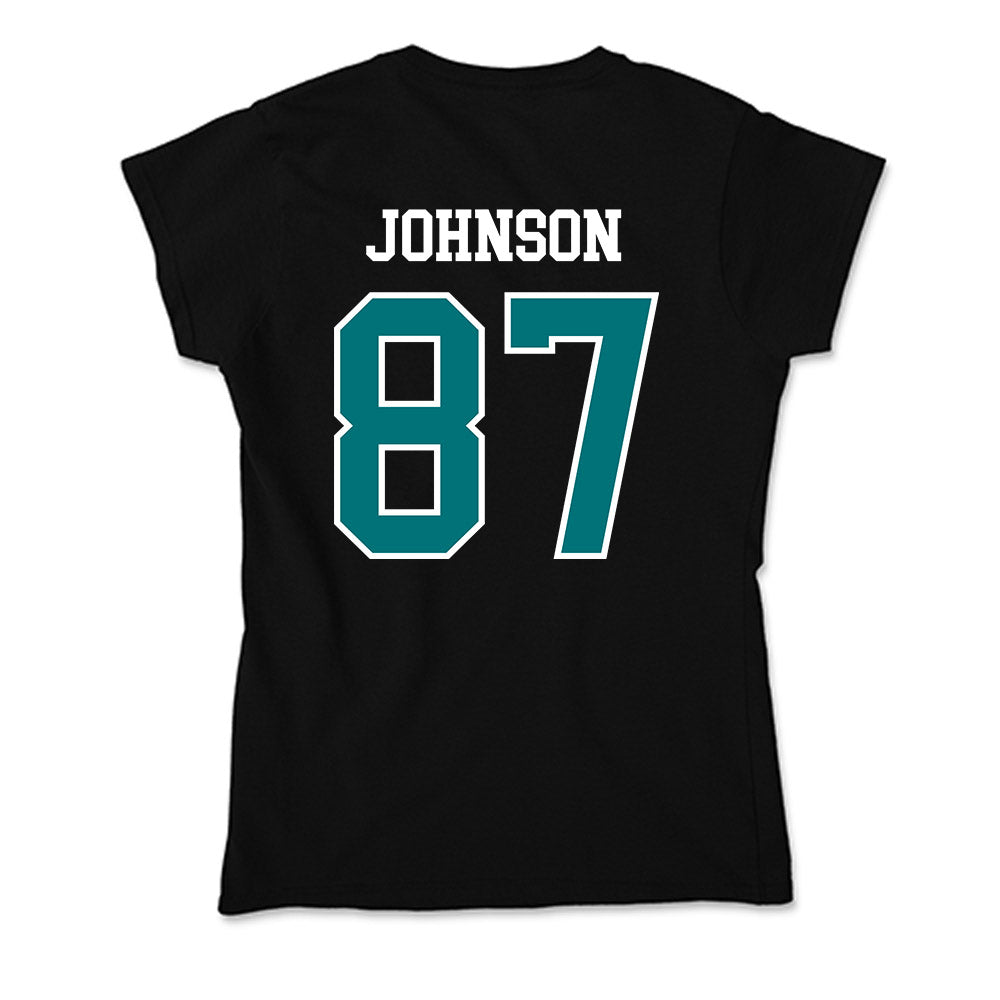 Coastal Carolina - NCAA Football : Jayden Johnson - Soft Style Women’s T-Shirt-1
