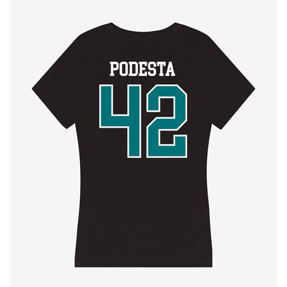 Coastal Carolina - NCAA Football : Roland Podesta - Women's V-Neck T-Shirt-1